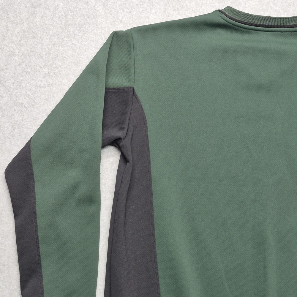 Nike Golf Therma-Fit Sweater Mens M Green Black Colorblock Performance Pullover - Picture 12 of 16